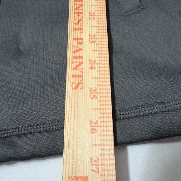 Men’s PING Full Zip Charcoal Fleece Jacket with Double Zipper. Black Embroidery - Picture 14 of 15